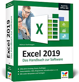Kartonierter Einband Excel 2019 von Helmut Vonhoegen
