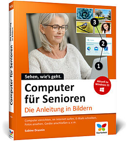 Kartonierter Einband Computer für Senioren von Sabine Drasnin