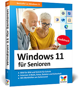 Kartonierter Einband Windows 11 für Senioren von Jörg Rieger Espindola, Markus Menschhorn