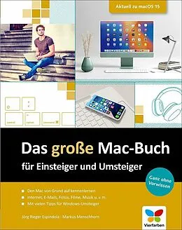 E-Book (pdf) Das große Mac-Buch für Einsteiger und Umsteiger von Jörg Rieger Espindola, Markus Menschhorn