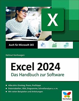 E-Book (epub) Excel 2024 von Helmut Vonhoegen