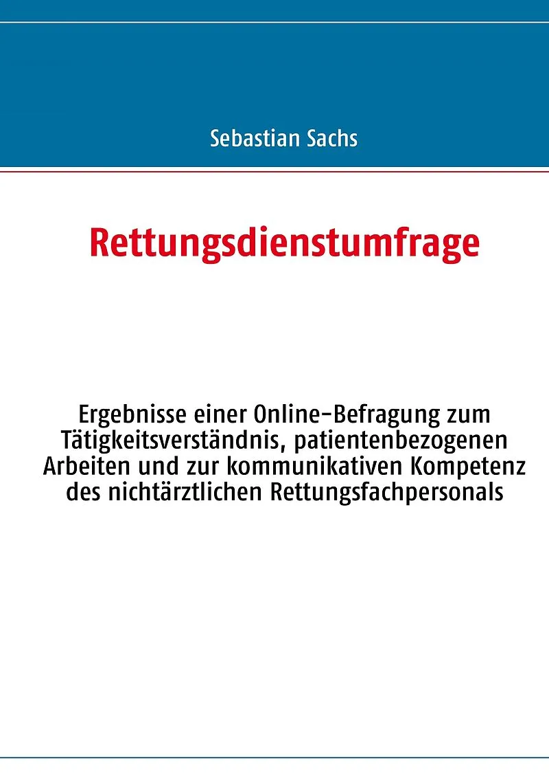 Rettungsdienstumfrage