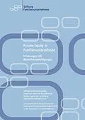 E-Book (epub) Private Equity in Familienunternehmen von Ann-Kristin Achleitner, Stephanie C. Schraml, Florian Tappeiner