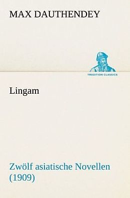 Kartonierter Einband Lingam von Max Dauthendey