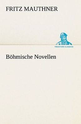 Kartonierter Einband Böhmische Novellen von Fritz Mauthner