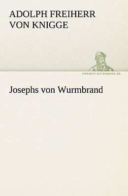 Kartonierter Einband Josephs von Wurmbrand von Adolph Freiherr von Knigge