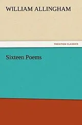 Kartonierter Einband (Kt) Sixteen Poems von William Allingham