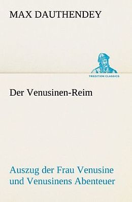 Kartonierter Einband Der Venusinen-Reim von Max Dauthendey