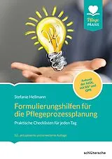E-Book (pdf) Formulierungshilfen für die Pflegeprozessplanung von Stefanie Hellmann
