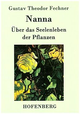 Kartonierter Einband Nanna von Gustav Theodor Fechner