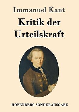 Kartonierter Einband Kritik der Urteilskraft von Immanuel Kant