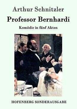 Kartonierter Einband Professor Bernhardi von Arthur Schnitzler