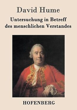 Kartonierter Einband Untersuchung in Betreff des menschlichen Verstandes von David Hume