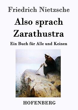 Kartonierter Einband Also sprach Zarathustra von Friedrich Nietzsche