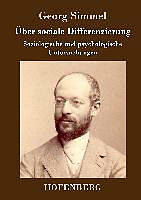 Fester Einband Über sociale Differenzierung von Georg Simmel