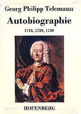 Kartonierter Einband Autobiographie von Georg Philipp Telemann