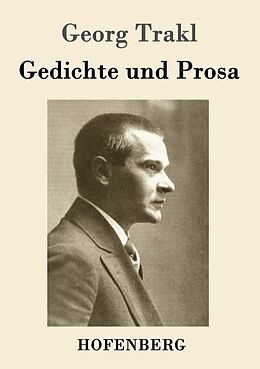 Kartonierter Einband Gedichte und Prosa von Georg Trakl