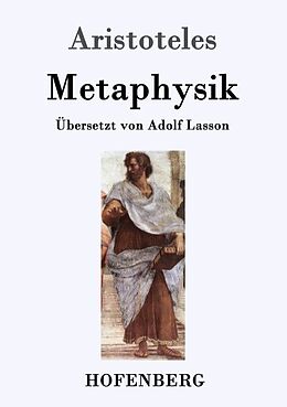Kartonierter Einband Metaphysik von Aristoteles