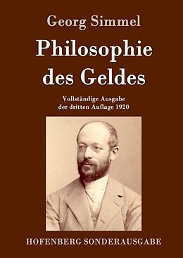 Fester Einband Philosophie des Geldes von Georg Simmel