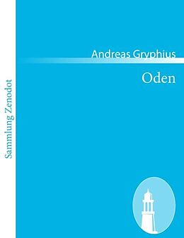 Kartonierter Einband Oden von Andreas Gryphius