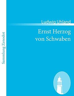 Kartonierter Einband Ernst Herzog von Schwaben von Ludwig Uhland