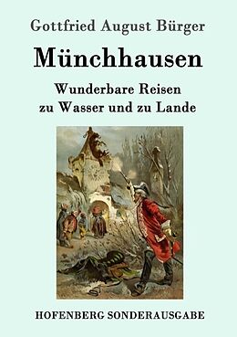 Kartonierter Einband Münchhausen von Gottfried August Bürger