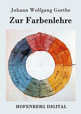 E-Book (epub) Zur Farbenlehre von Johann Wolfgang Goethe