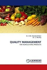 Kartonierter Einband QUALITY MANAGEMENT von H. M. Chandrashekar, C. Murthy