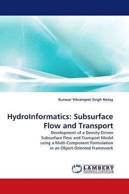 Kartonierter Einband HydroInformatics: Subsurface Flow and Transport von Kunwar Vikramjeet Singh Notay