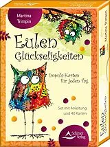 Buch Eulen-Glückseligkeiten  Impuls-Karten für jeden Tag von Martina Trimpin