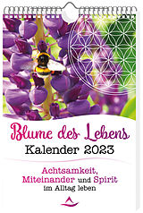Kalender Blume-des-Lebens-Kalender 2023 von Schirner Verlag