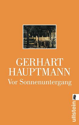 E-Book (epub) Vor Sonnenuntergang von Gerhart Hauptmann