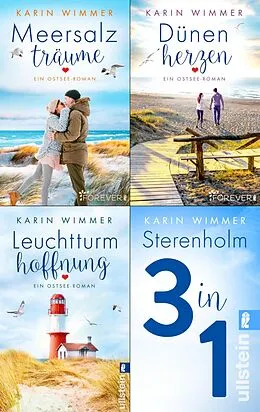 E-Book (epub) Meersalzträume // Dünenherzen // Leuchtturmhoffnung von Karin Wimmer
