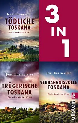 E-Book (epub) Professor Tiefenthal ermittelt - Band 1-3 der beliebten Toskana-Krimireihe von Jens Burmeister