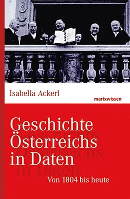 E-Book (epub) Geschichte Österreichs in Daten von Isabella Ackerl