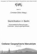 Kartonierter Einband Gentrification in Berlin von 