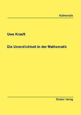 Kartonierter Einband Die Unendlichkeit in der Mathematik von Uwe Kraeft