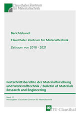 Kartonierter Einband Berichtsband Clausthaler Zentrum für Materialtechnik von 