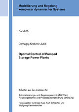 Couverture cartonnée Optimal Control of Pumped Storage Power Plants de Domagoj-Kre imir Juki 