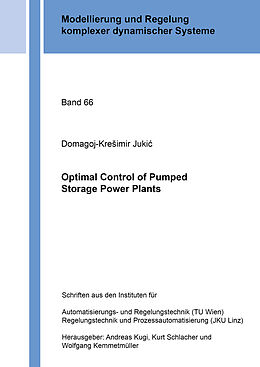 Couverture cartonnée Optimal Control of Pumped Storage Power Plants de Domagoj-Kre imir Juki 