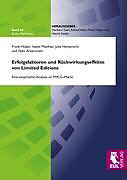 Kartonierter Einband Erfolgsfaktoren und Rückwirkungseffekte von Limited Editions von Frank Huber, Isabel Matthes, Julia Hamprecht