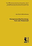 Kartonierter Einband Entrepreneurship-Forschung: Fach oder Modetrend? von Sean Patrick Saßmannshausen