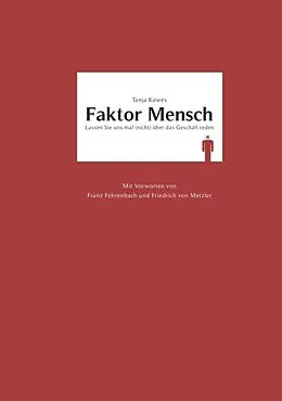 E-Book (epub) Faktor Mensch von Tanja Kewes