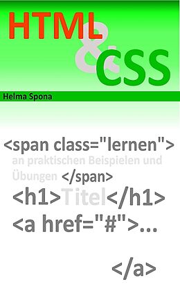 E-Book (epub) HTML & CSS-Schnellkurs von Helma Spona