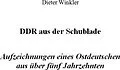 E-Book (epub) DDR aus der Schublade von Dieter Winkler