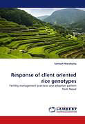 Kartonierter Einband Response of client oriented rice genotypes von Santosh Marahatta