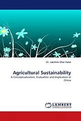 Kartonierter Einband Agricultural Sustainability von Lakshmi Dhar Hatai