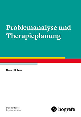E-Book (epub) Problemanalyse und Therapieplanung von Bernd Ubben