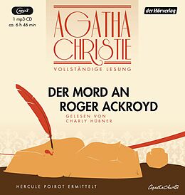 Audio CD (CD/SACD) Der Mord an Roger Ackroyd von Agatha Christie