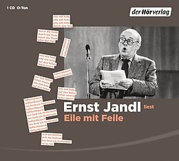 Audio CD (CD/SACD) Eile mit Feile von Ernst Jandl